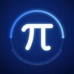 3.141592653589793238462643383279 (PI) logo