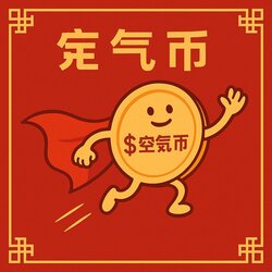 air coin (空气币 /) logo
