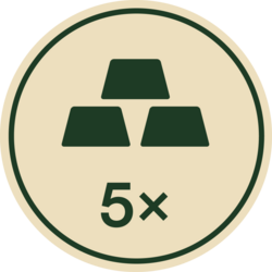 Arcus GLD (5x Long) (PGLD5X) logo