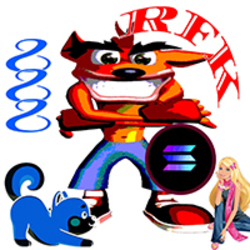 BarbieCrashBandicootRFK88 (SOLANA) logo