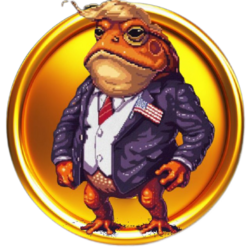 Donald Toad Coin (DTC) logo