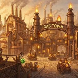 Gas Town (GAS) logo
