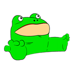 Get Out Frog (GOF) logo