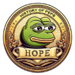 History of Pepe (HOPE) logo