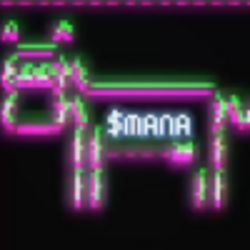Meme Anarchic Numismatic Asset (MANA) logo