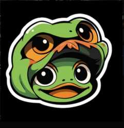 RIBBIT ZYGO THE FROG (RIBBIT) logo
