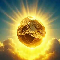 shiny rock (ROCK) logo