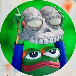 Skull of Pepe Token (SKOP) logo