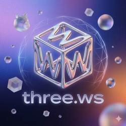 three.ws (THREE) logo
