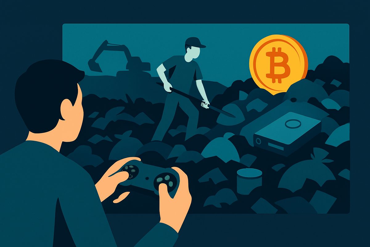 3D Game About Searching for James Howells' 8,000 BTC Hard Drive
