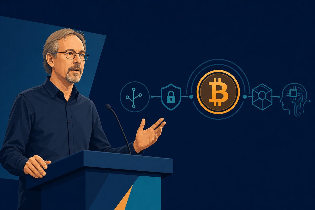 Adam Back Speaks at Plan ₿ Forum 2026 in Lugano