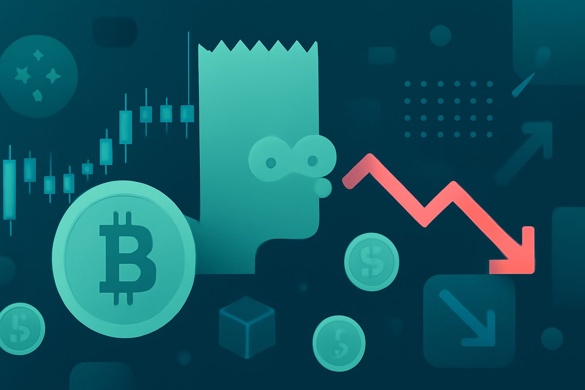 Bitcoin Chart Shows Bearish 'Bart Simpson' Pattern, Analyst Says