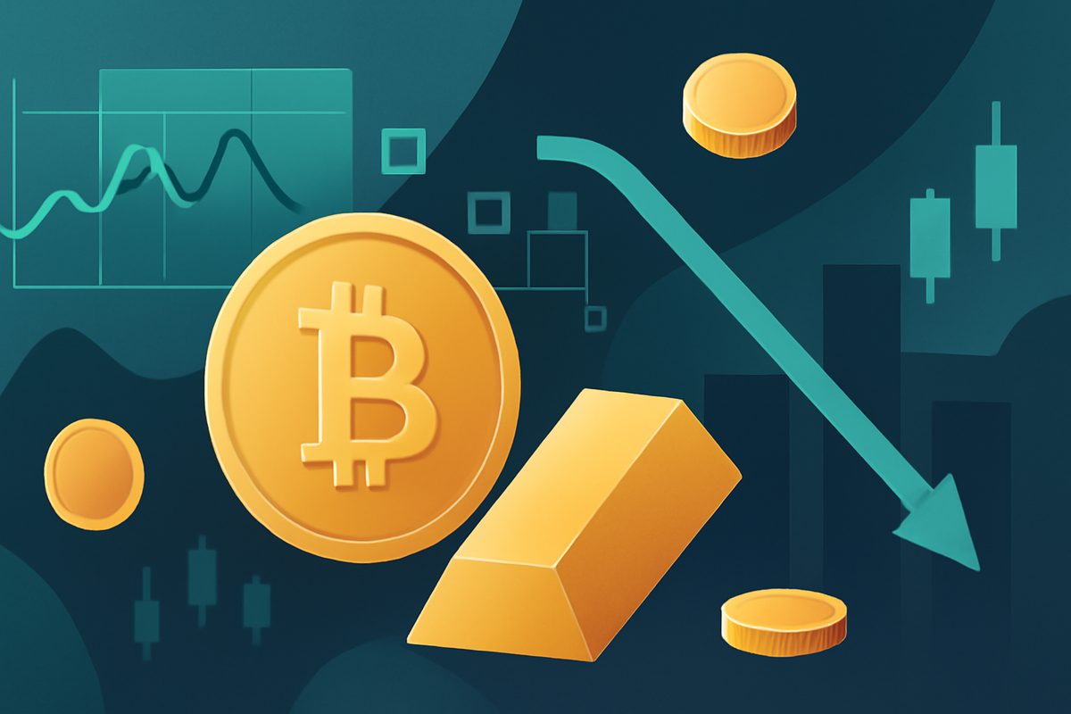 Биткоин откатывается от $80 000, золото остывает при снижении доходностей