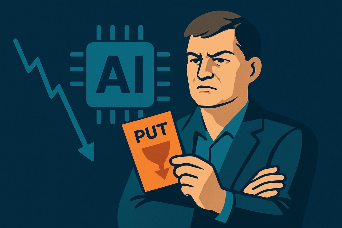Michael Burry Increases Bet Against AI, Some Shorts in Put Options