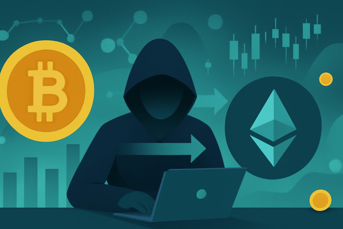 Coldcard Hacker Swaps Stolen Bitcoin for ETH via THORChain