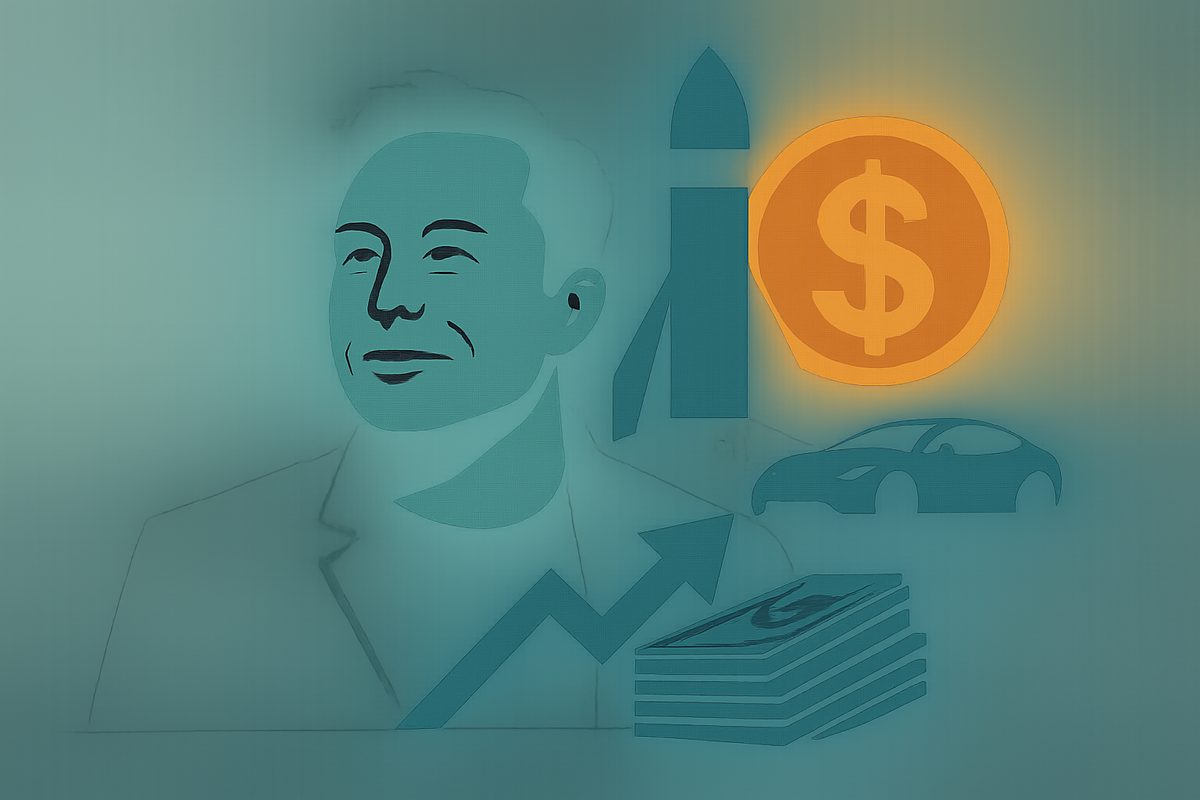 Elon Musk Becomes Dollar Trillionaire Again, +$30.6B in One Day