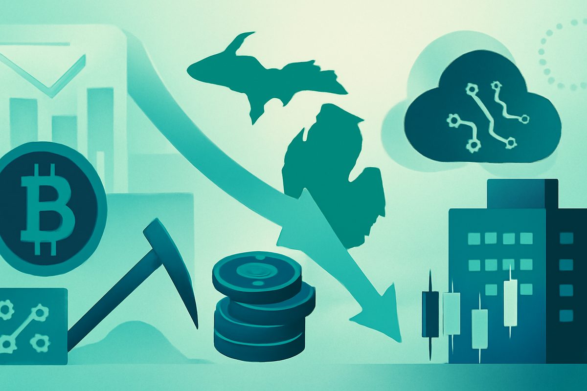Hyperscale Data Shuts Down Michigan Bitcoin Mining, BTC Holdings Drop 79%