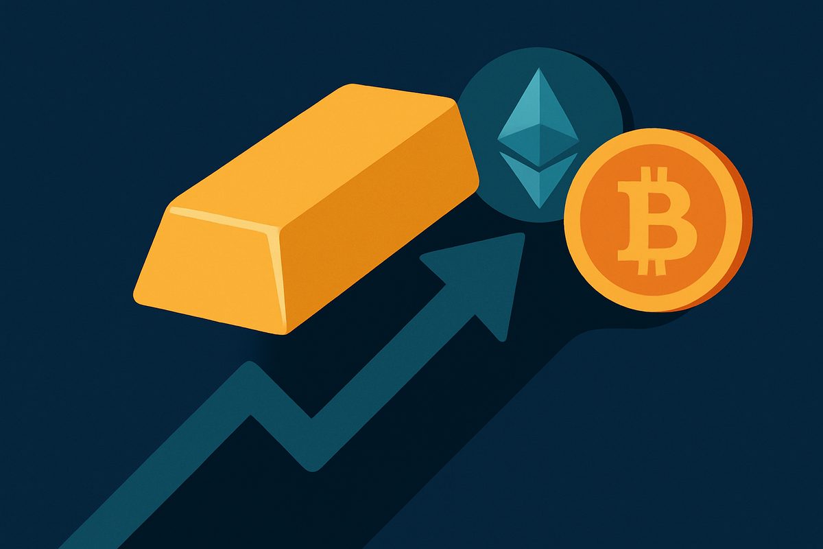 Kalshi: 15-минутные рынки золота обошли Ether в сентябре