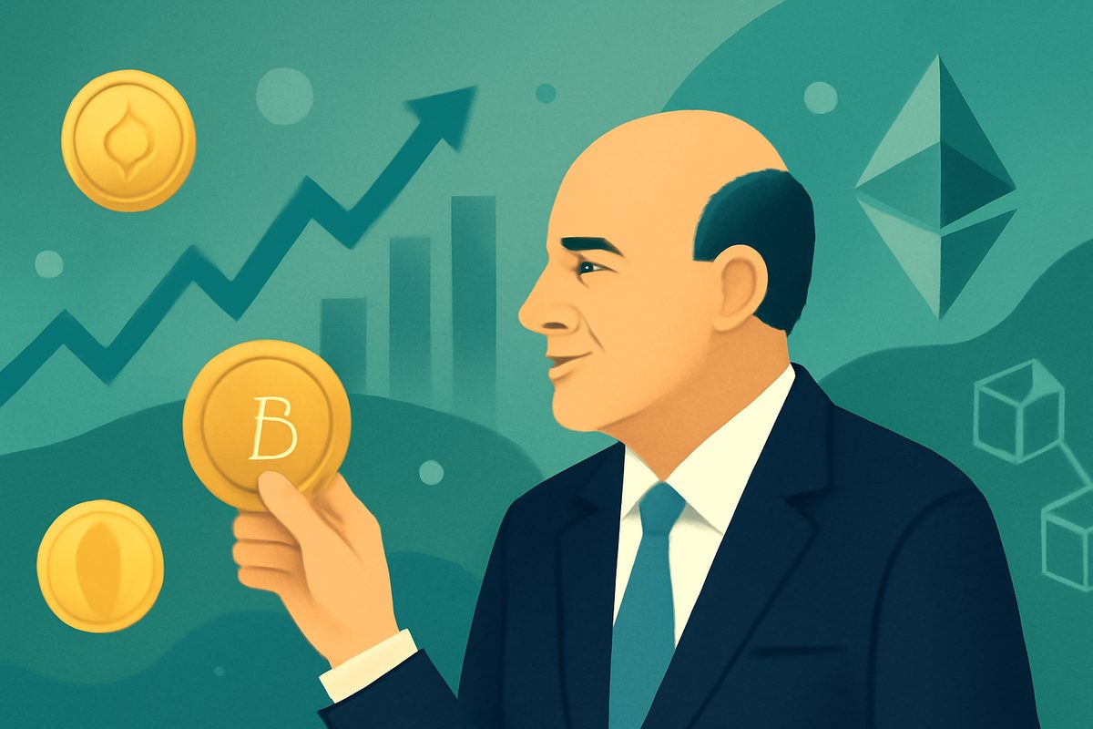 Kevin O'Leary Is Buying Crypto Again, Betting on the Next Bull Run