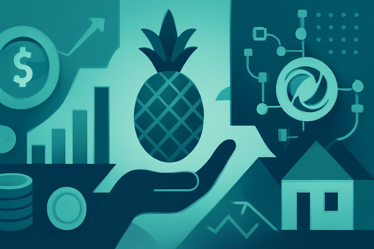 Pineapple Financial перенесла $1 млрд ипотечных записей в Injective