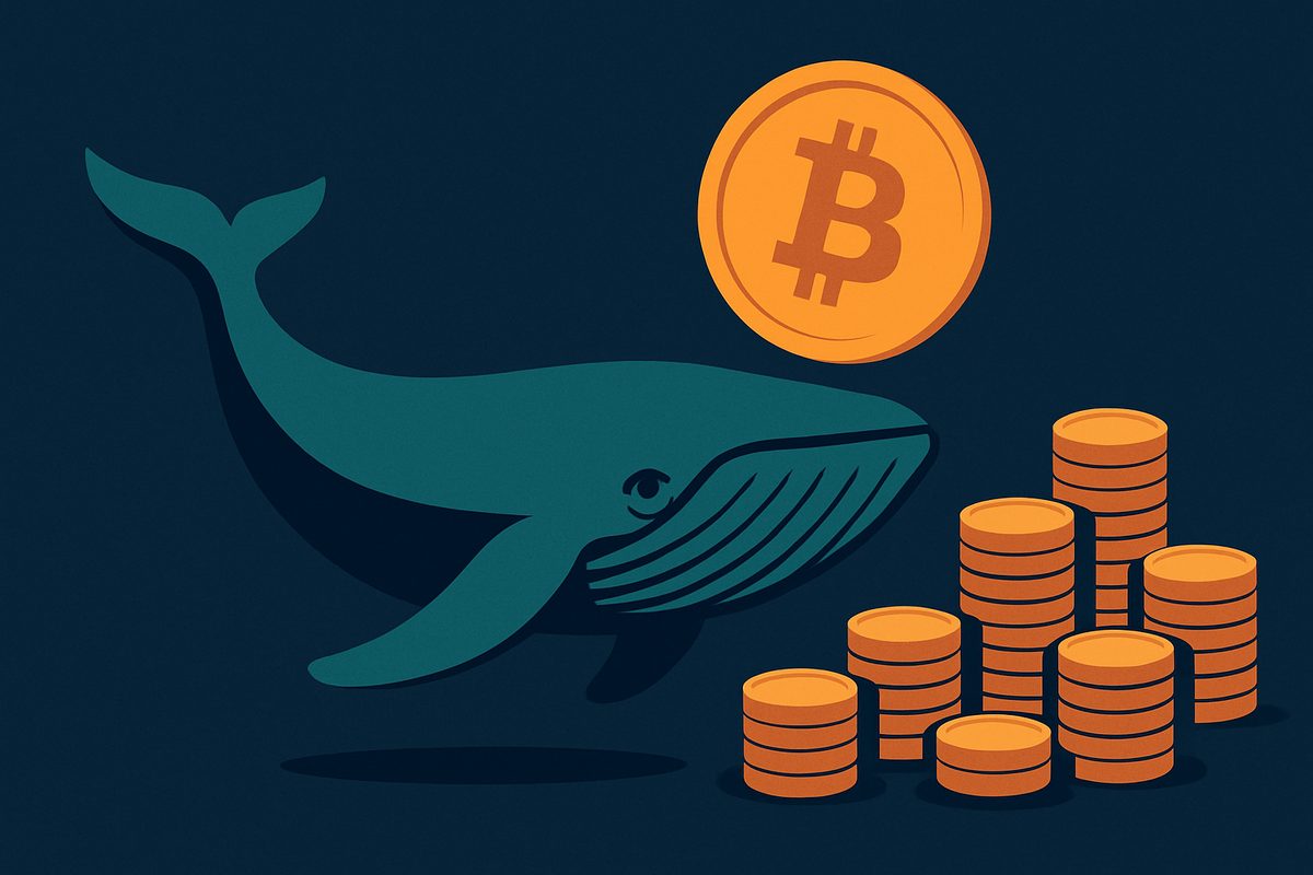 Santiment: Whales Accumulate 41,025 BTC in 10 Days