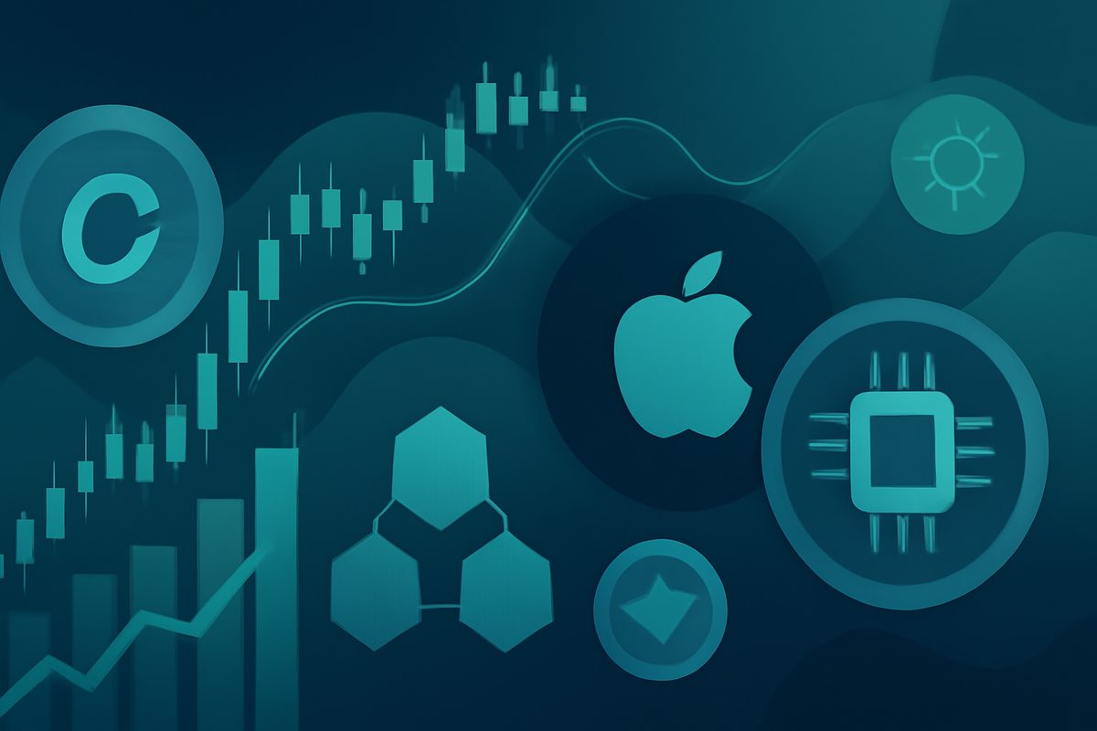 Токенизированные акции Coinbase теперь доступны на Base с Chainlink