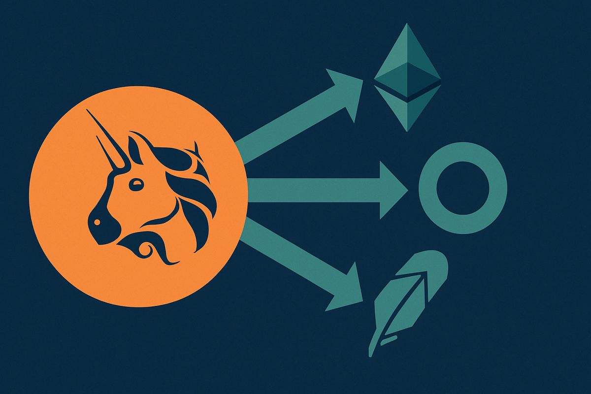 Uniswap launches liquidity aggregator on three networks