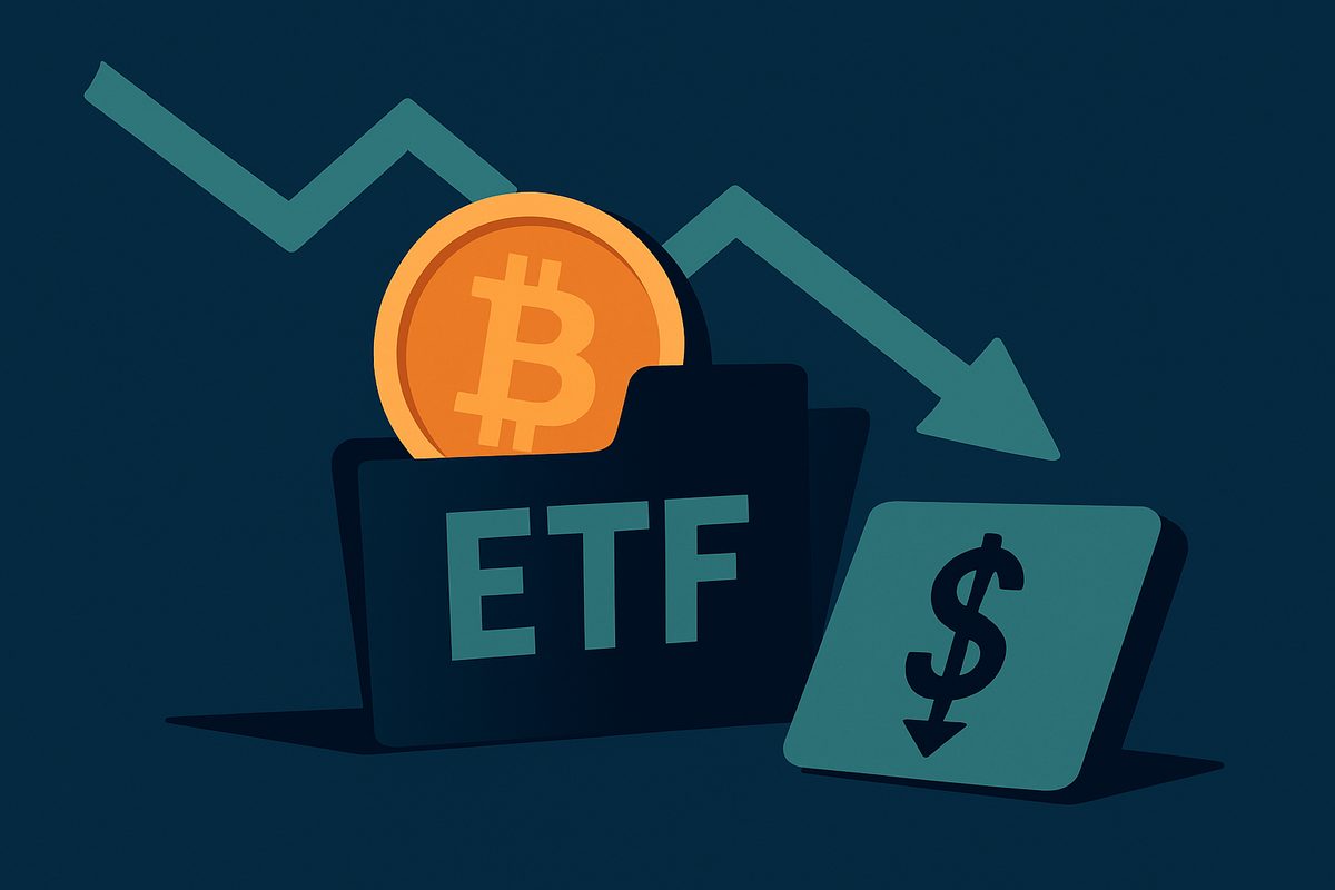Bitcoin-ETF в США потеряли $89,9 млн на фоне снижения BTC
