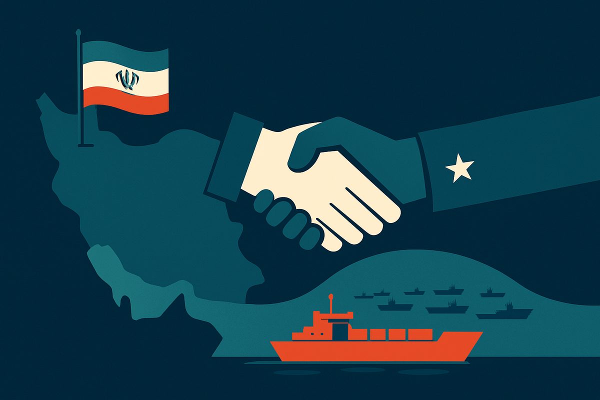 US and Iran Discuss Opening Hormuz, 10 Ships on September 23
