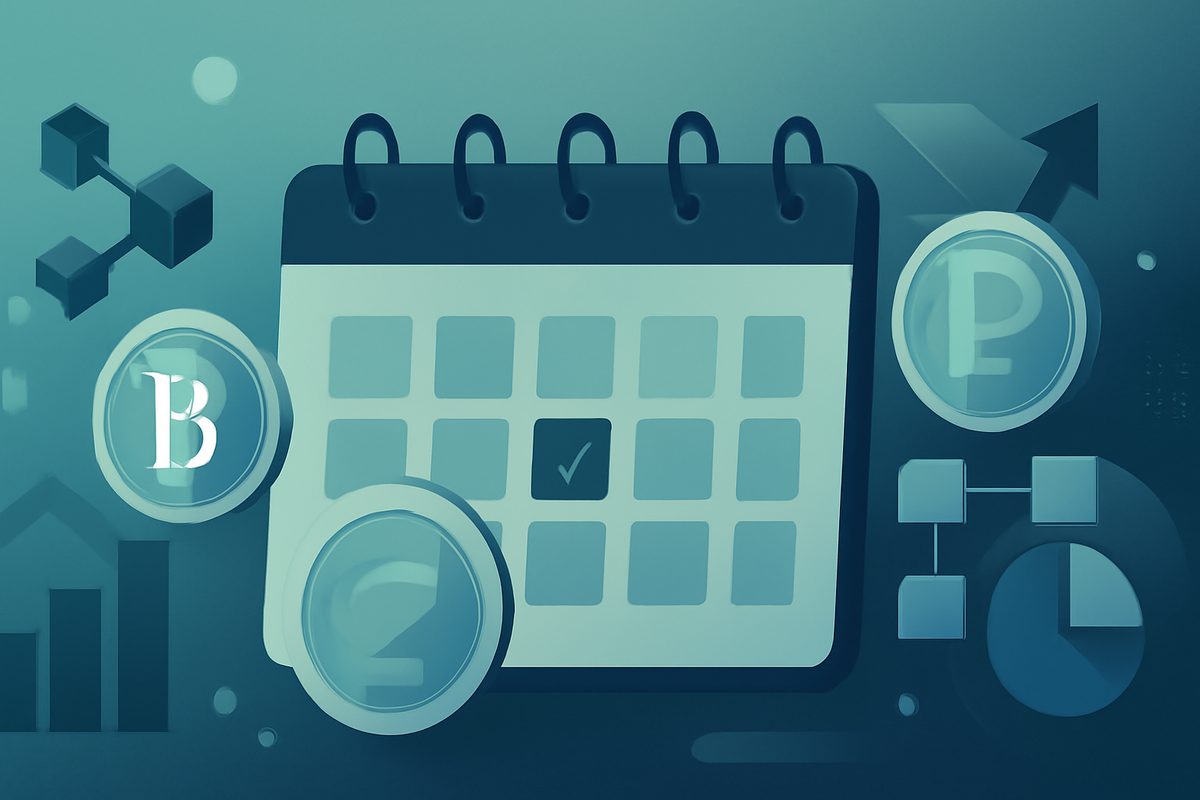 Crypto Market Calendar: Key Events Aug 31–Sep 4—US Data, Russia's Crypto Law, Digital Ruble